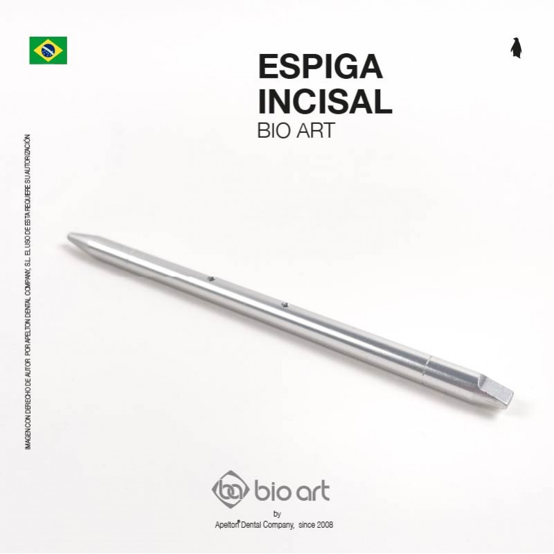 ESPIGA INCISAL CON AGUJERO BIO ART