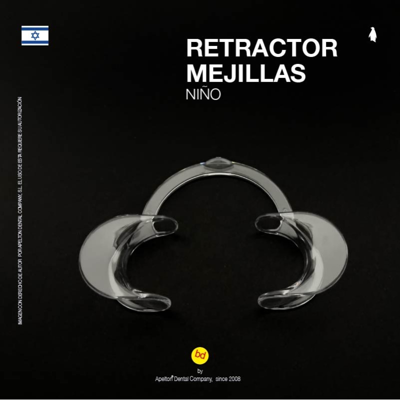 RETRACTOR MEJILLAS NIÑOS BESTDENT