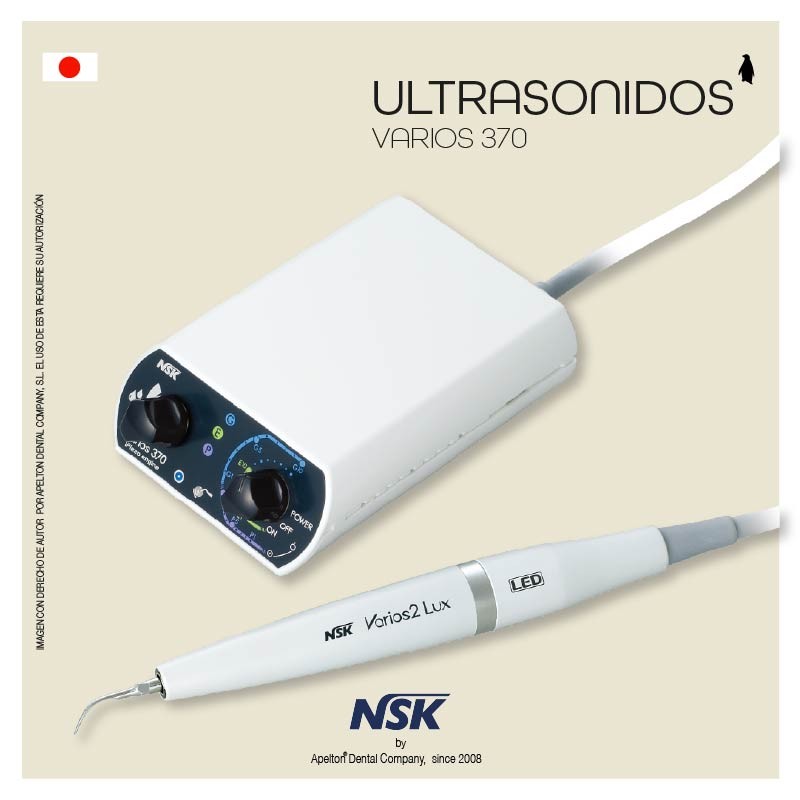 VARIOUS ULTRASONICS 370 NSK / VARIOS 370 NSK ULTRASONIC UNIT