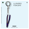 PURPLE FORCEPS KEYCHAIN MDMS