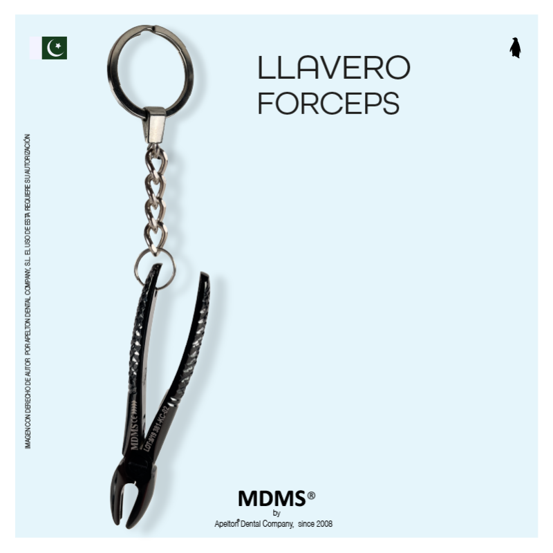 BLACK FORCEPS KEYCHAIN MDMS