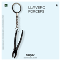 BLACK FORCEPS KEYCHAIN MDMS