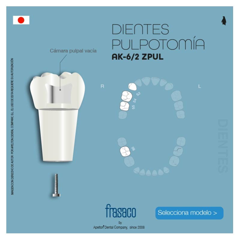 DIENTES INFANTIL AK-6/2 ZPUL FRASACO