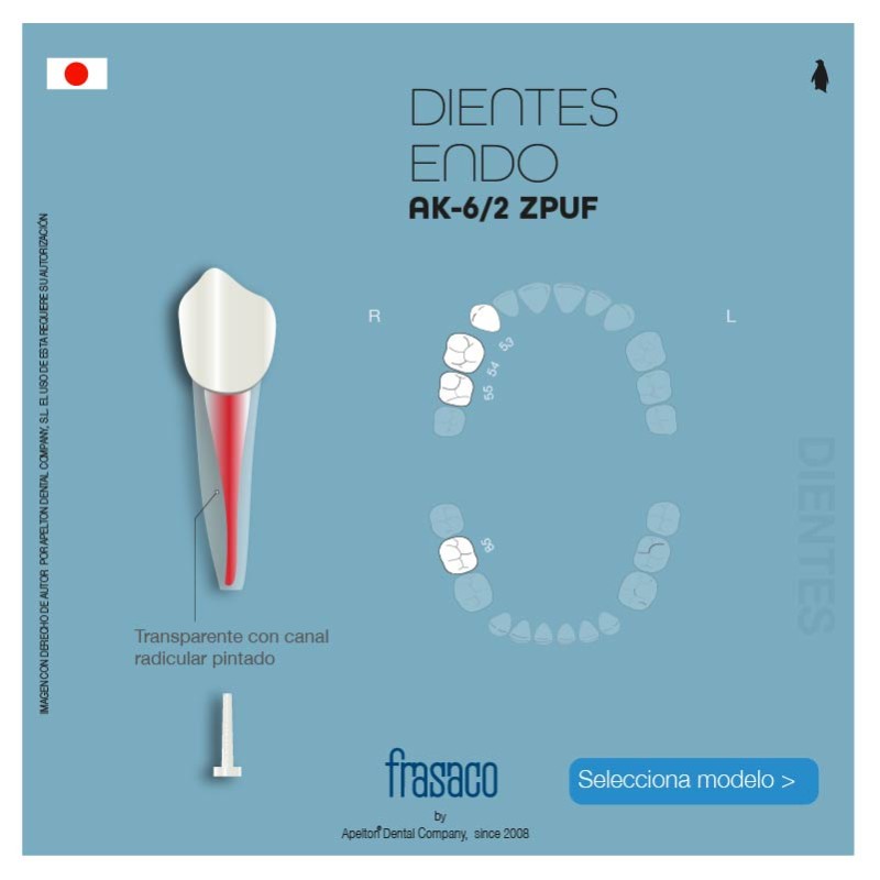DIENTES INFANTIL AK-6/2 ZPUF FRASACO