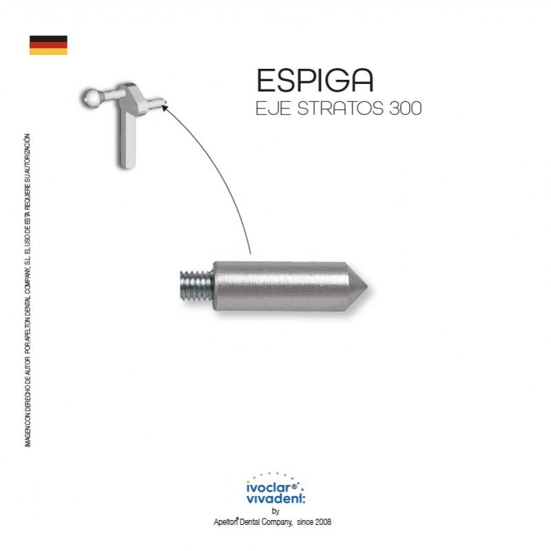 AXIS PIN FACEBOW STRATOS 300 IVOCLAR VIVADENT