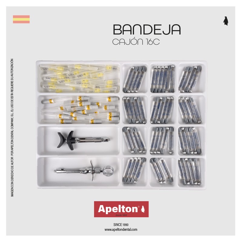 BANDEJA CAJÓN 16 COMPARTIMENTOS