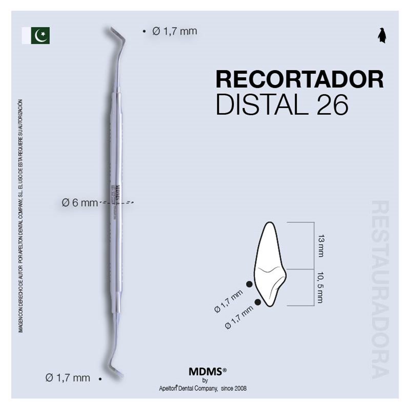 RECORTADOR DE MARGEN MESIAL 26 PLATINUM