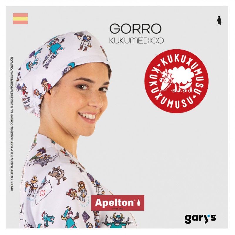 KUKUMEDICOS SURGEON'S CAP GARYS