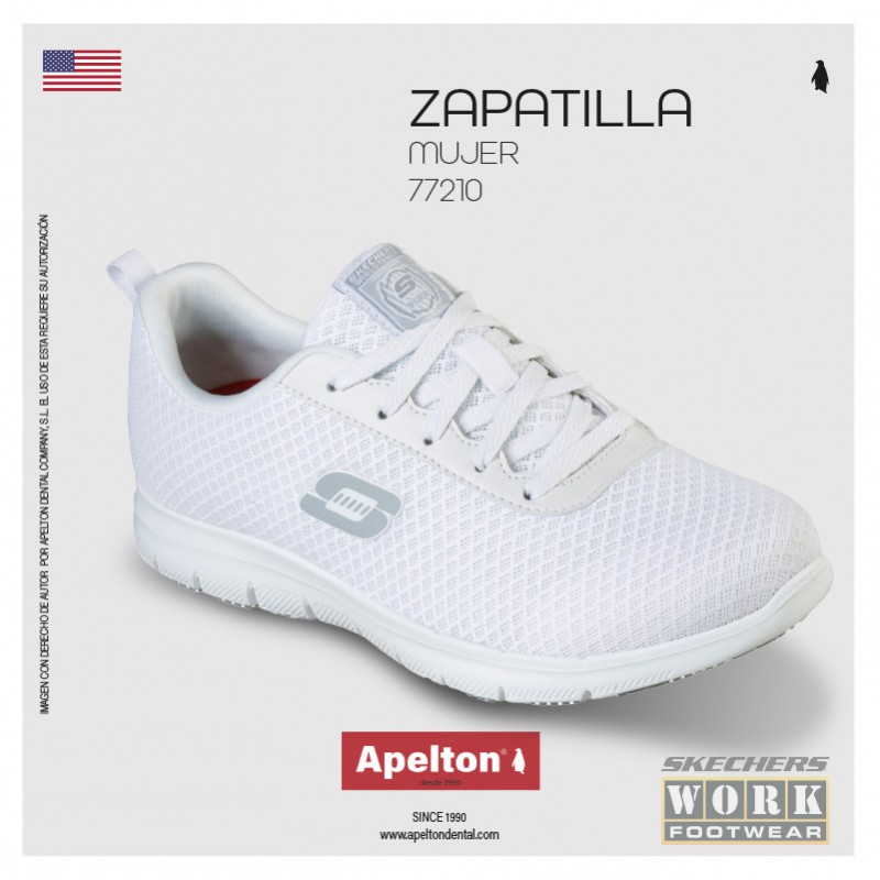 ZAPATILLA MUJER 77210 SKECHERS