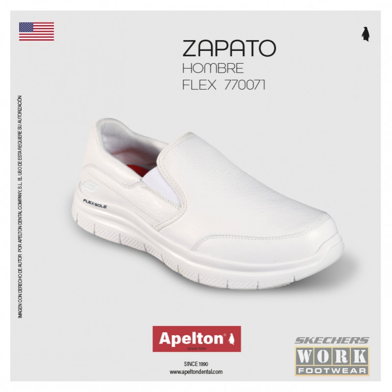 SKECHERS BRONWOOD FLEX ADVANTAGE SR MEN'S LOAFERS