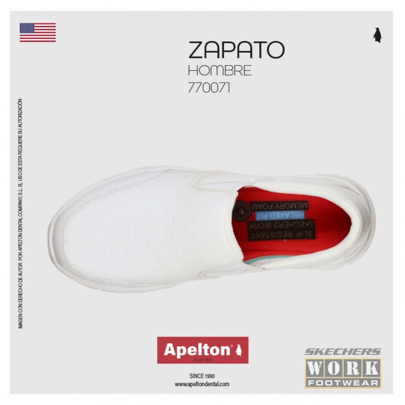 MOCASINES HOMBRE FLEX ADVANTAGE SR BRONWOOD SKECHERS