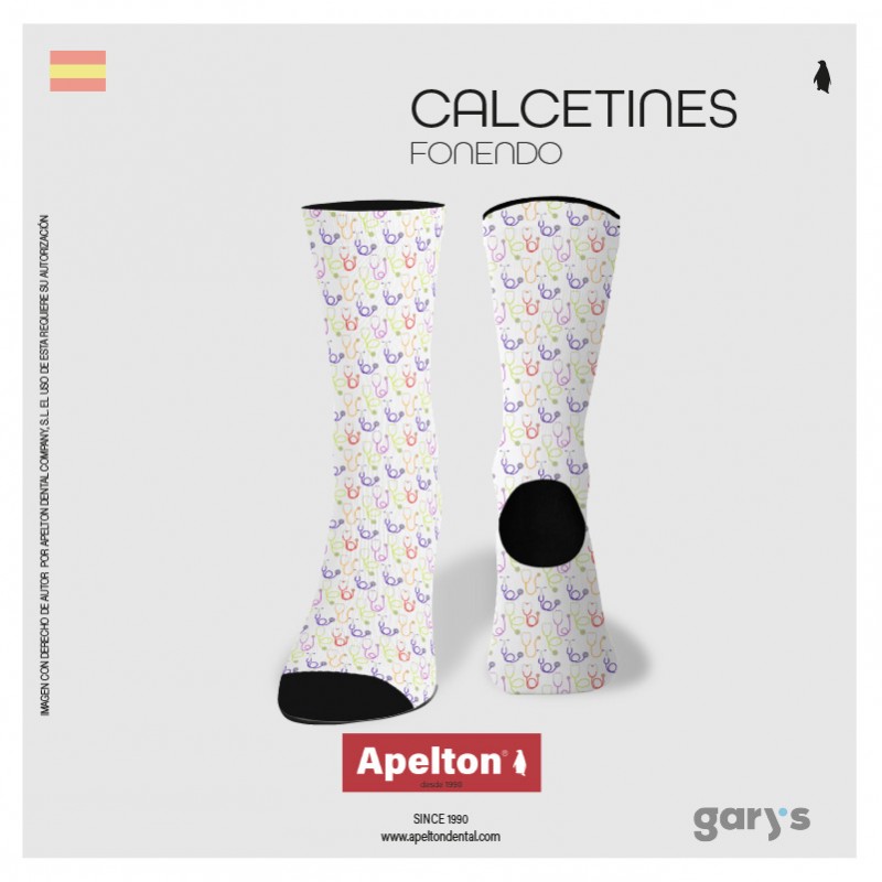 STETHOSCOPE SOCKS GARYS