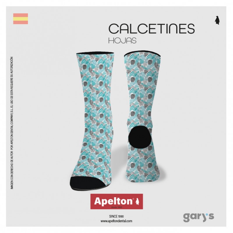 CALCETINES HOJAS GARYS