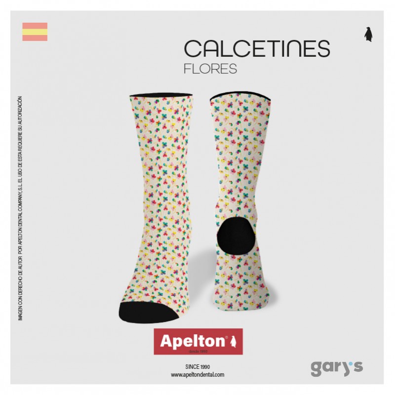 FLOWERS SOCKS GARYS