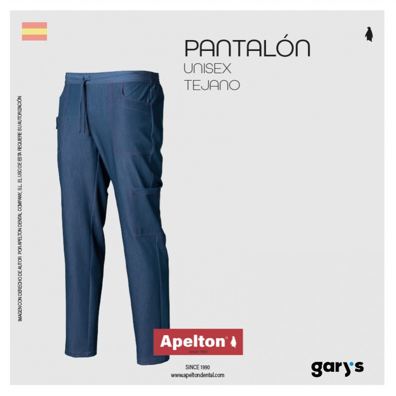 TROUSERS UNISEX  DENIM GARYS
