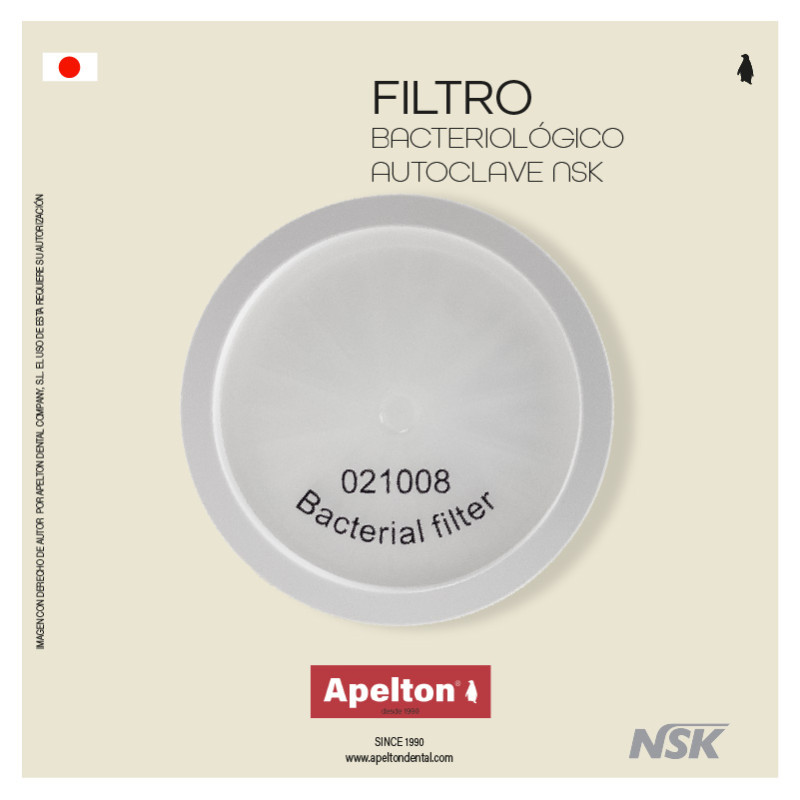 FILTRO BACTERIOLÓGICO AUTOCLAVE NSK
