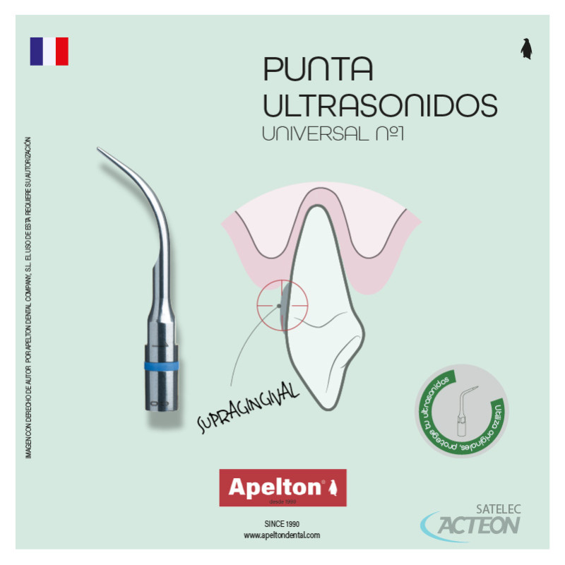 UNIVERSAL ULTASONIC TIP Nº1 SATELEC
