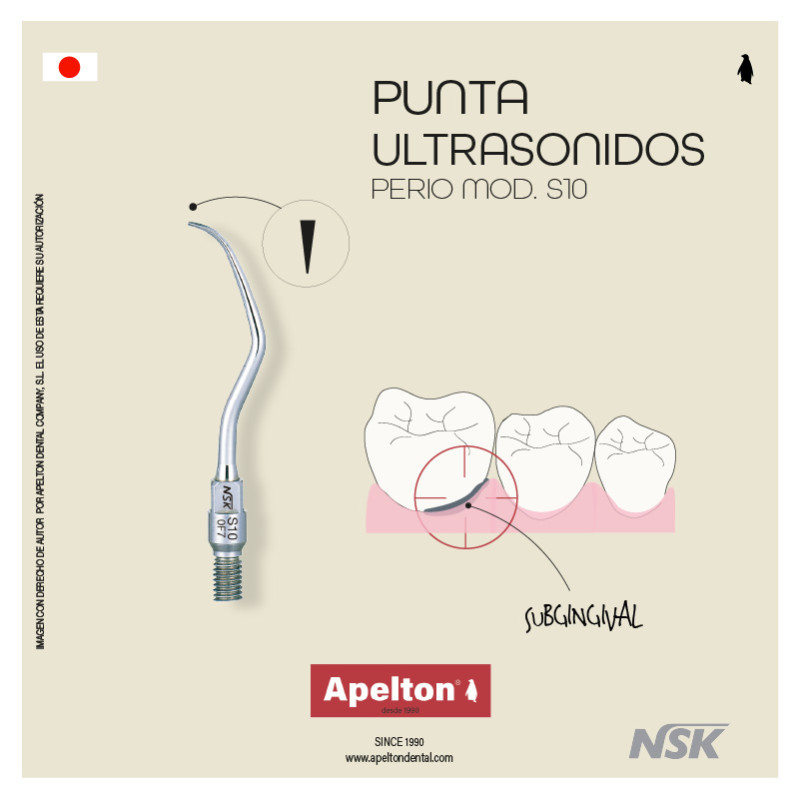 PUNTA ULTRASONIDOS S10 PERIO NSK