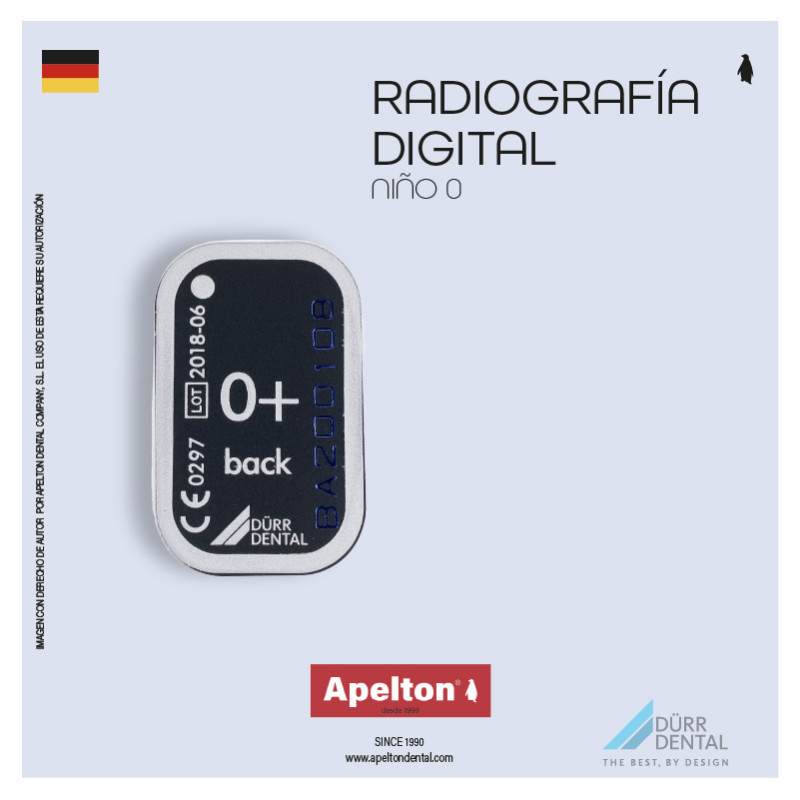 RADIOGRAFIA DIGITAL 0 NIÑO VISTASCAN DÜRR  DENTAL