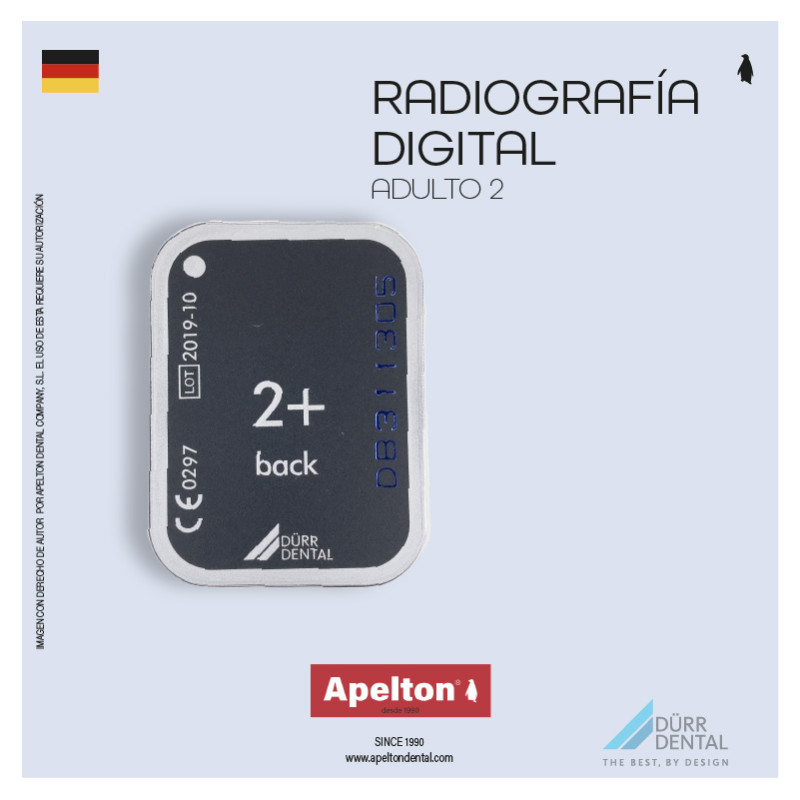 RADIOGRAFIA DIGITAL 2 ADULTO VISTASCAN DÜRR  DENTAL