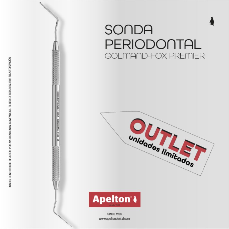 GOLDMAN-FOX PERIODONTAL PROBE PREMIER