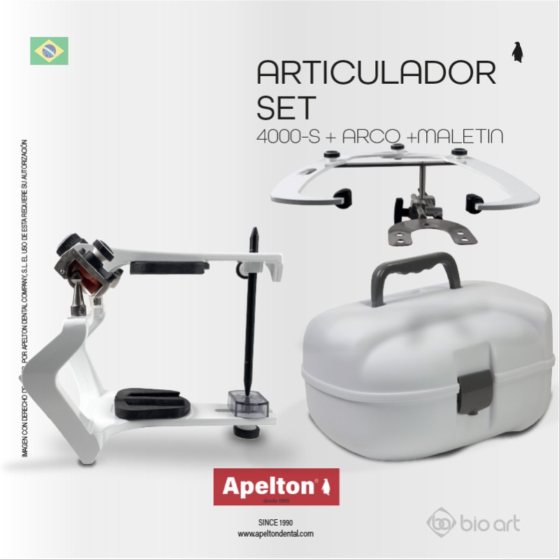 ARTICULADOR 4000-S SET+ STANDARD FACEBOW BIO-ART