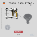 TORNILLO MOLETEADO GI STRATOS 300 IVOCLAR VIVADENT