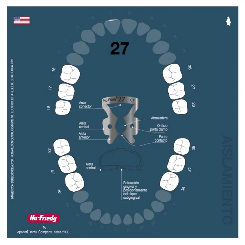 CLAMP 27 HU-FRIEDY