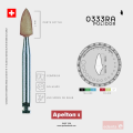 BUR 0333RA POLISHER FOR CERAMICS EDENTA
