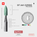 BUR GF 661.025RA CERAMIC ABRASIVE EDENTA