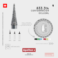 BUR 833 OCCLUSAL CONTOURING EDENTA