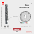 BUR 847 314 FLAT END TAPER  EDENTA