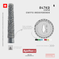 BUR 847KR ROUND EDGE TAPER EDENTA