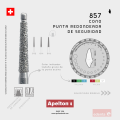 BUR 857 ROUND SAFE END TAPER EDENTA