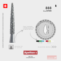 BUR 888 FLAME EDENTA