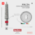 BUR 998 ROUND END TAPERED WITH GUIDE PIN EDENTA