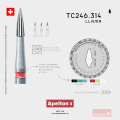 BUR TC246 314 FLAME  EDENTA