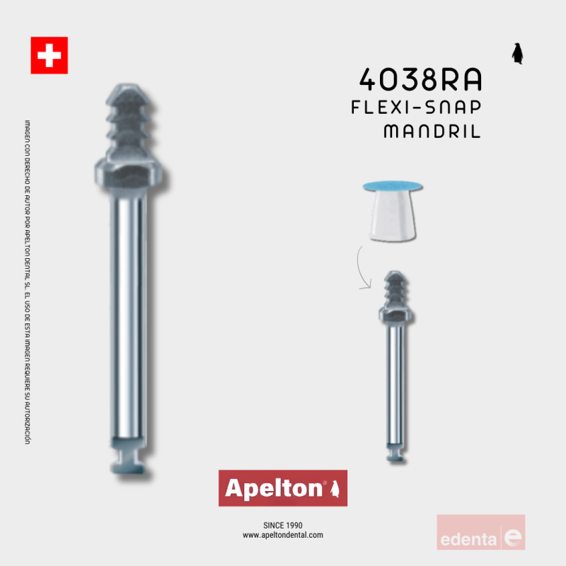 MANDRIL 4038RA EDENTA