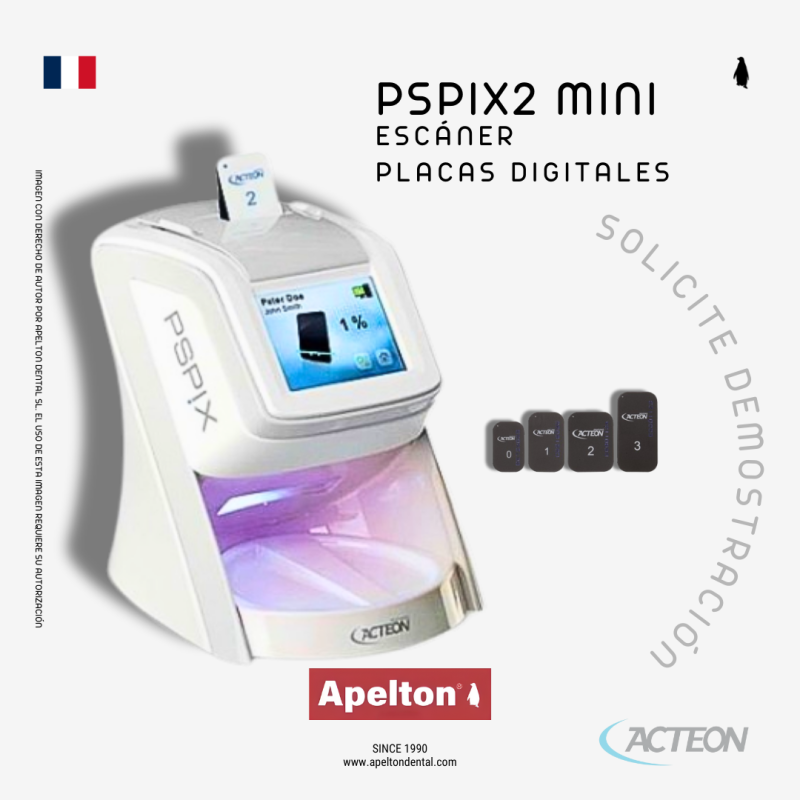 ESCÁNER RADIOGRAFÍA INTRAORAL PSPIX2 MINI SATELEC