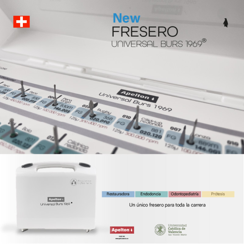 FRESERO UV UNIVERSAL  BURS 1969™  APELTON