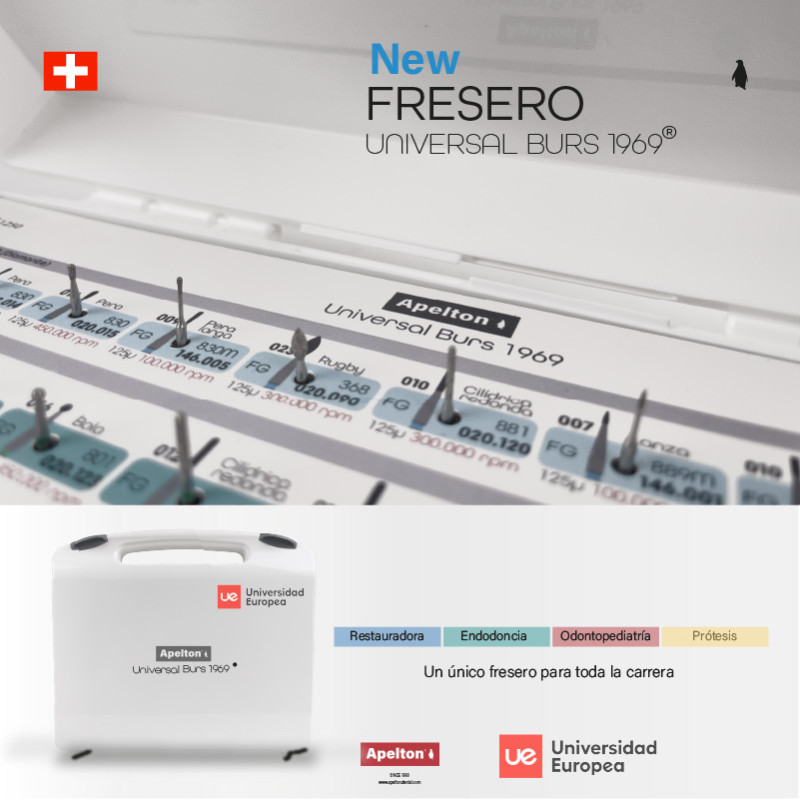 "UEV" 1969™ UNIVERSAL  BURS SET  APELTON