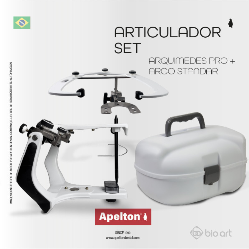 Articulador tipo Arcon Arquimedes PRO Bio-ART