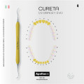 CURETA 1-2 GRACEY EVO YELLOW DENTAG