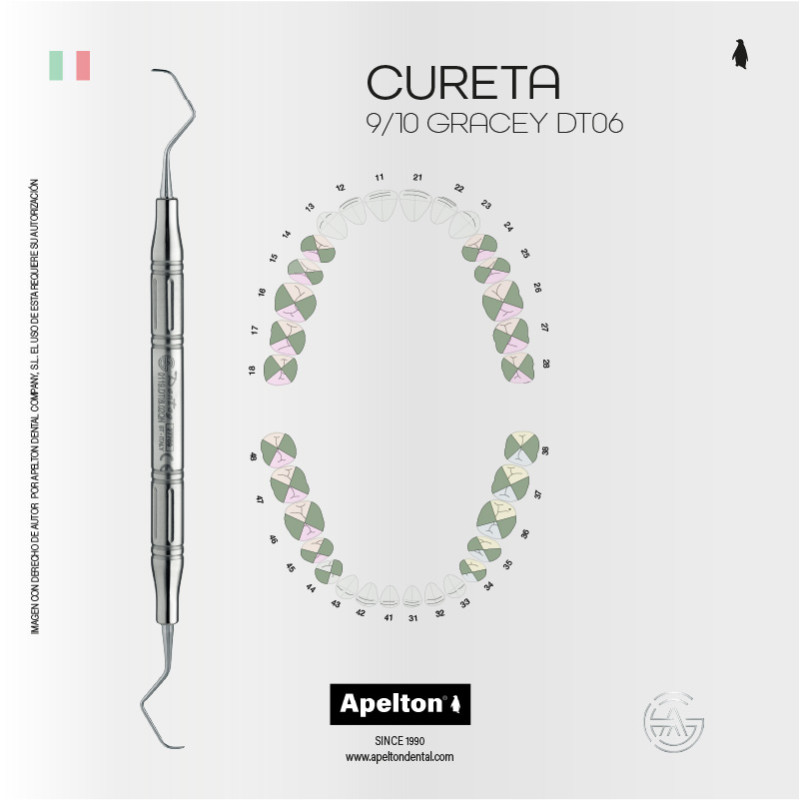 GRACEY CURETTE 9-10 DT06 DENTAG