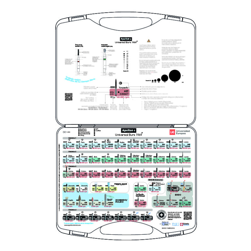 FRESERO UEV UNIVERSAL BURS SET  1969™