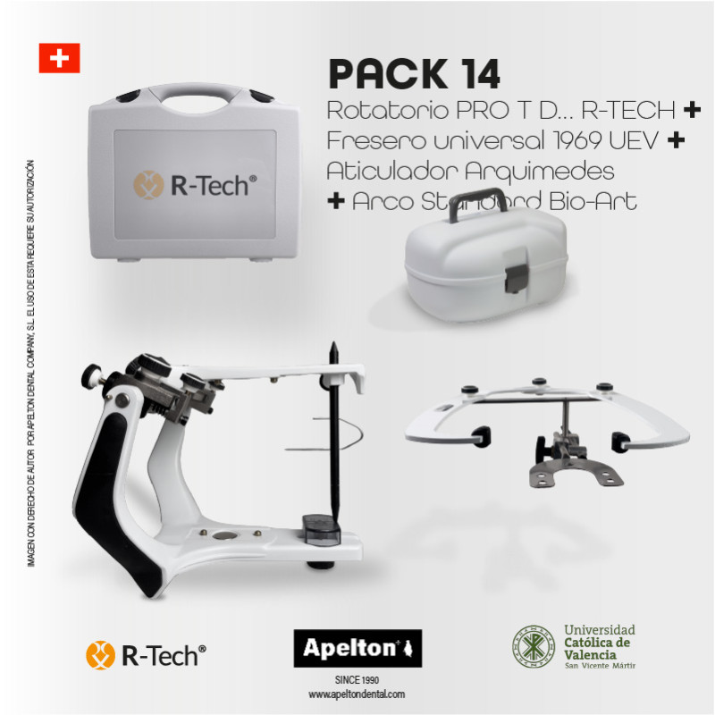 PACK 14 ROTATORIO PRO D R + ARQUIMEDES ARCON