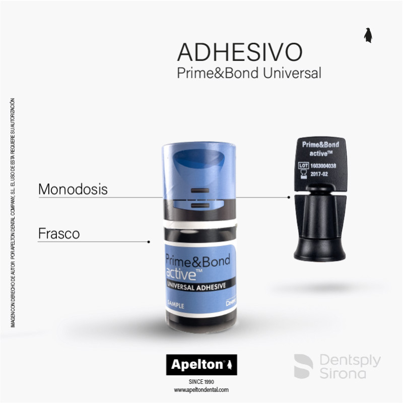 ADHESIVO ACTIVE PRIME&BOND DENTSPLY