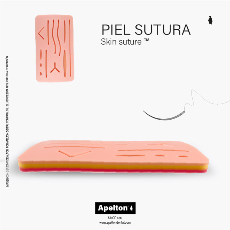 SIMULADOR PIEL PARA SUTURA