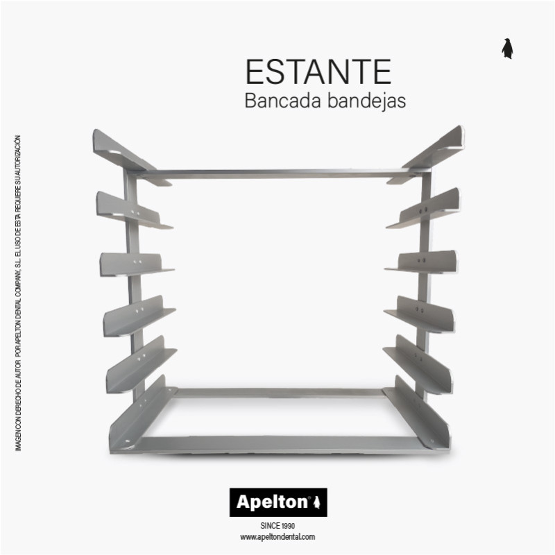 ESTANTE PARA BANDEJAS DE AUTOCLAVE