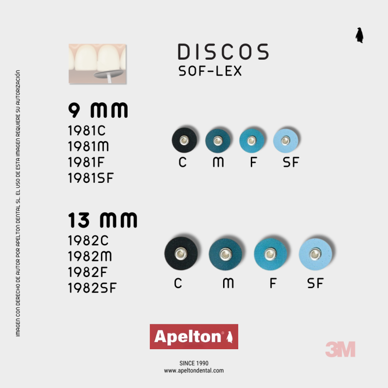 SOF-LEX POP-ON DISCS (3 UNITS) 3M